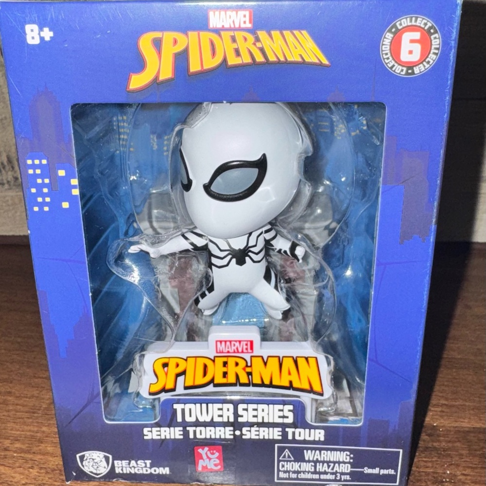 Cute 🥰 Beast Kingdom Marvel Spider-Man Tower Series Spider-Man - Collectible